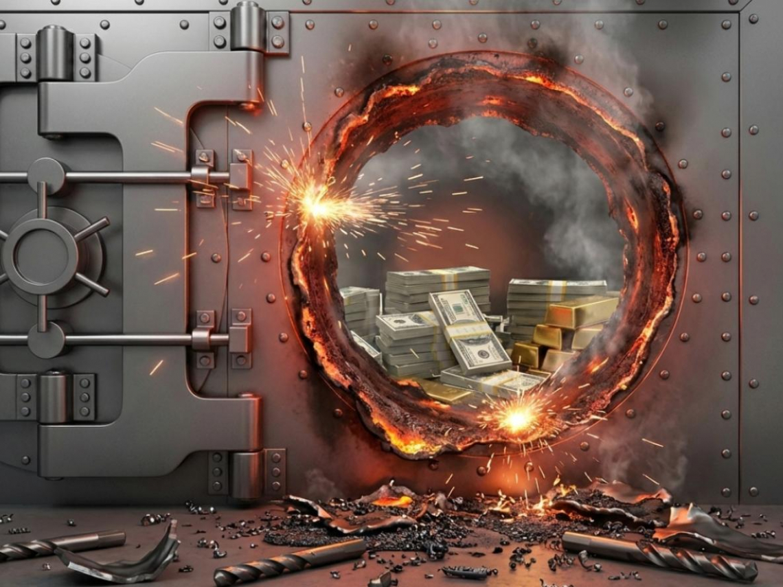 德國銀行驚天竊案！金庫被鑿穿大洞、保險箱也撬開，洗劫金額恐高達33億...他25年退休金全沒了